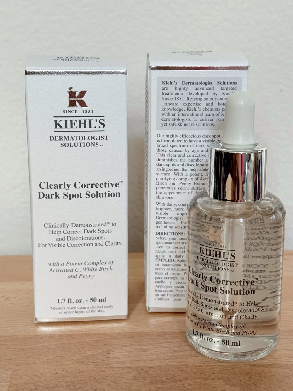Kiehl's Clearly Corrective Dark Spot Solution — Duo set